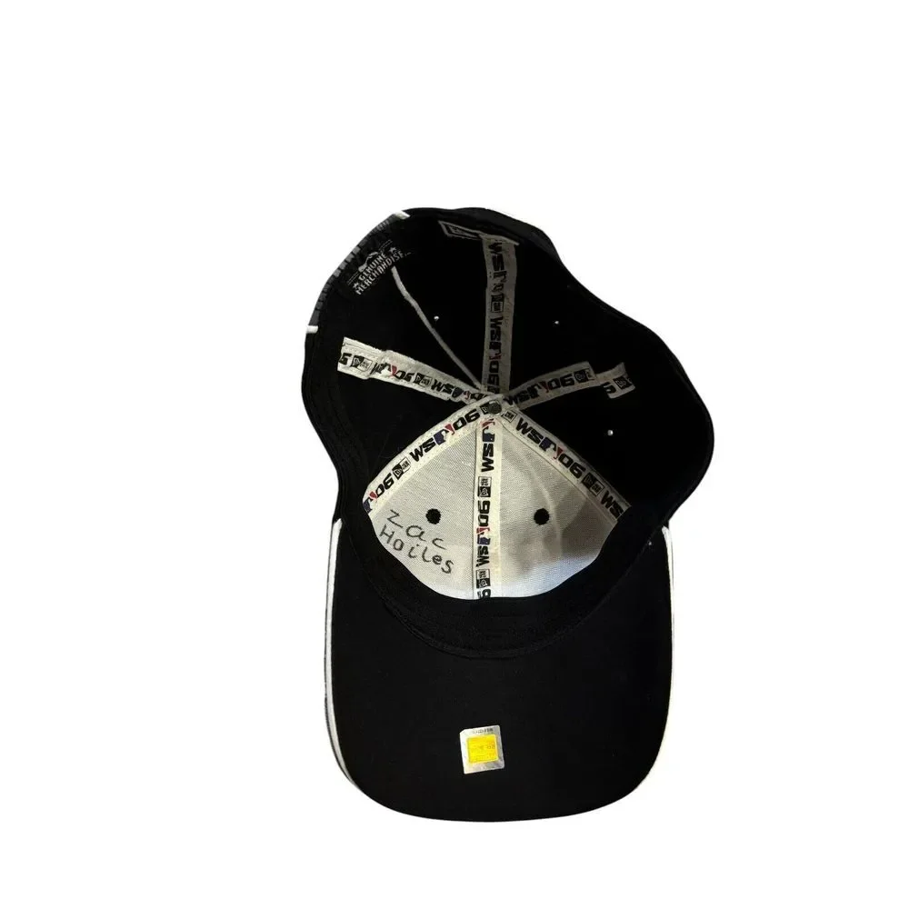 St Louis Cardinals  New Era  2006 World Series Champions Hat Black Silver‎